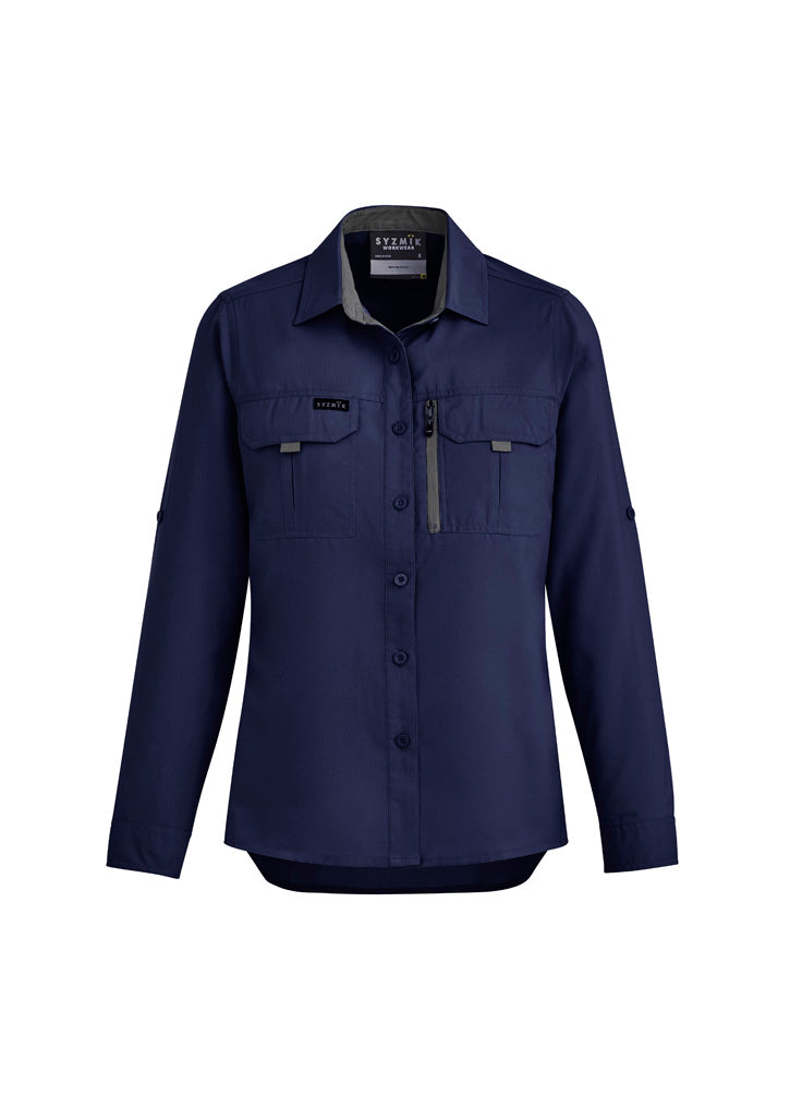 SYZMIK ZW760 WOMENS OUTDOOR L/SL SHIRT