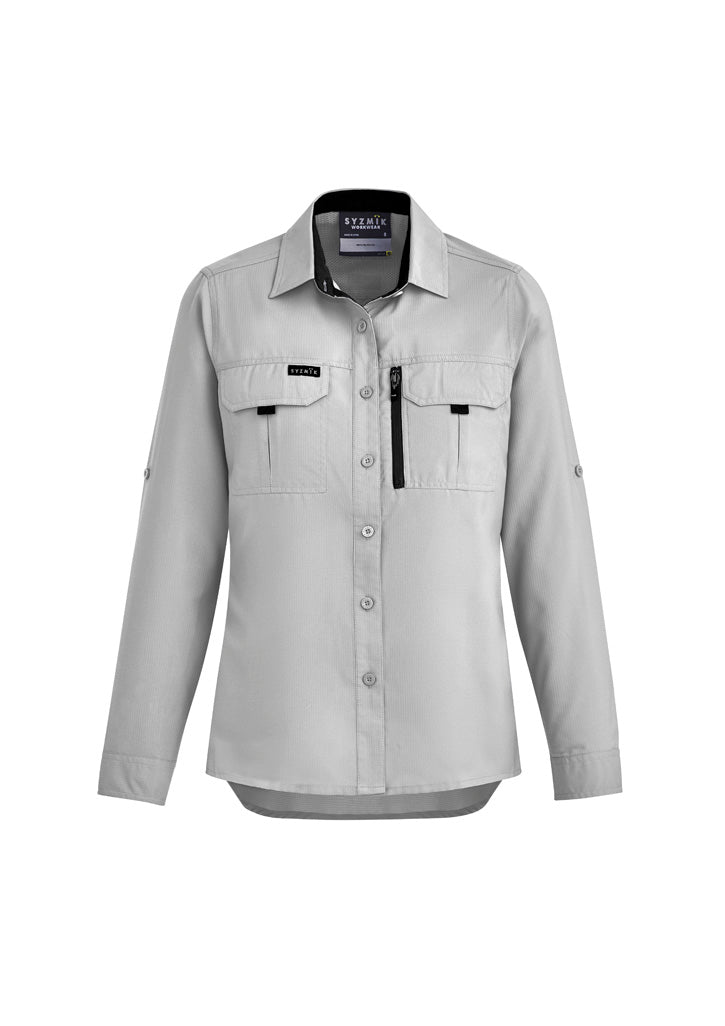 SYZMIK ZW760 WOMENS OUTDOOR L/SL SHIRT
