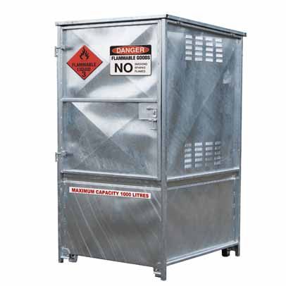 MAXBUND 1000 LITRE METAL DANGEROUS GOODS STORE