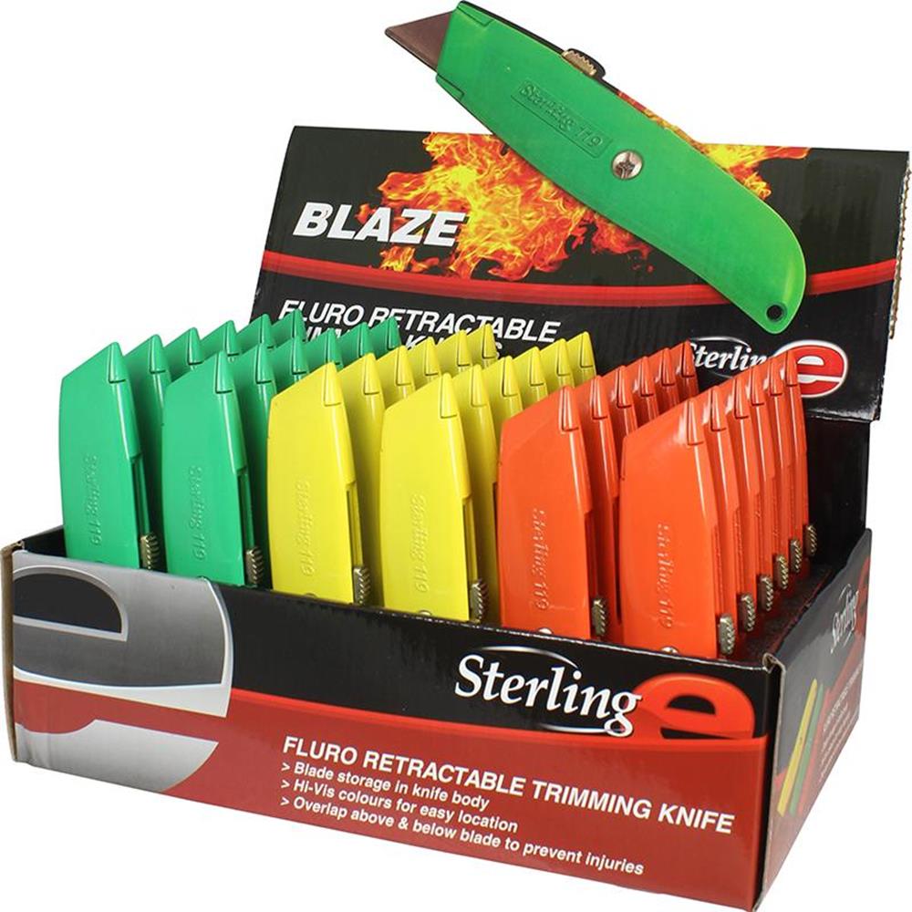 STERLING 119-2D RETRACTABLE TRIMMING KNIFE