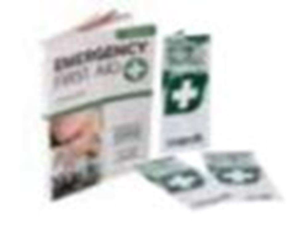 FASTAID FLB001 EMERGENCY FIRST AID INFORMATION BOOKLET - BASIC - DL SIZE