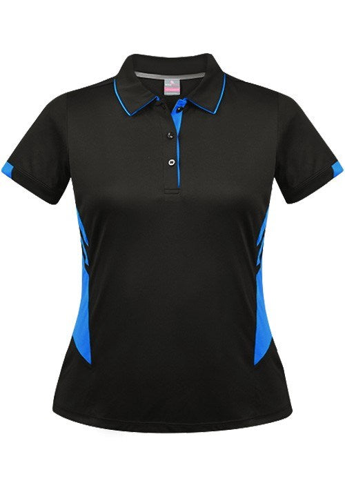 AUSSIE PACIFIC 2311 S/SL LADY TASMAN POLO SHIRT MICROKNIT