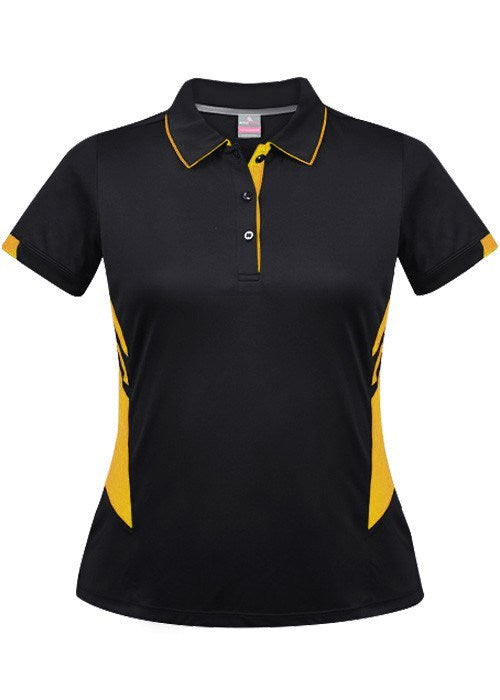 AUSSIE PACIFIC 2311 S/SL LADY TASMAN POLO SHIRT MICROKNIT