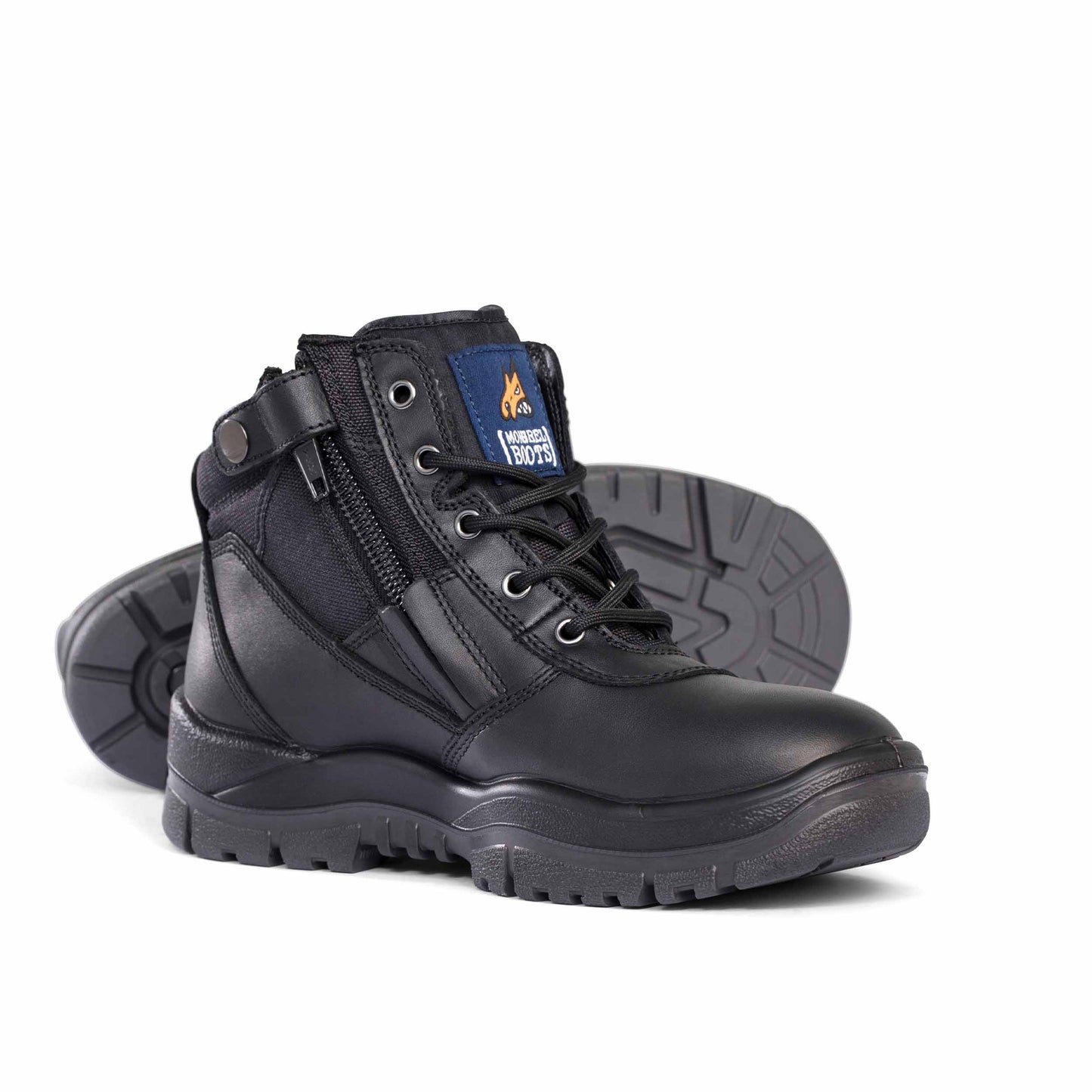 MONGREL 261020 SAFETY BOOTS - ZIP SIDE