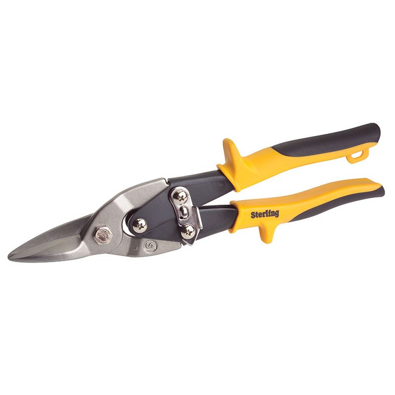 STERLING YELLOW STRAIGHT CUT AVIATION SNIPS
