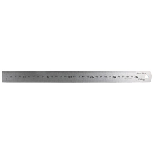 STERLING 300MM/12IN STAINLESS STEEL RULER