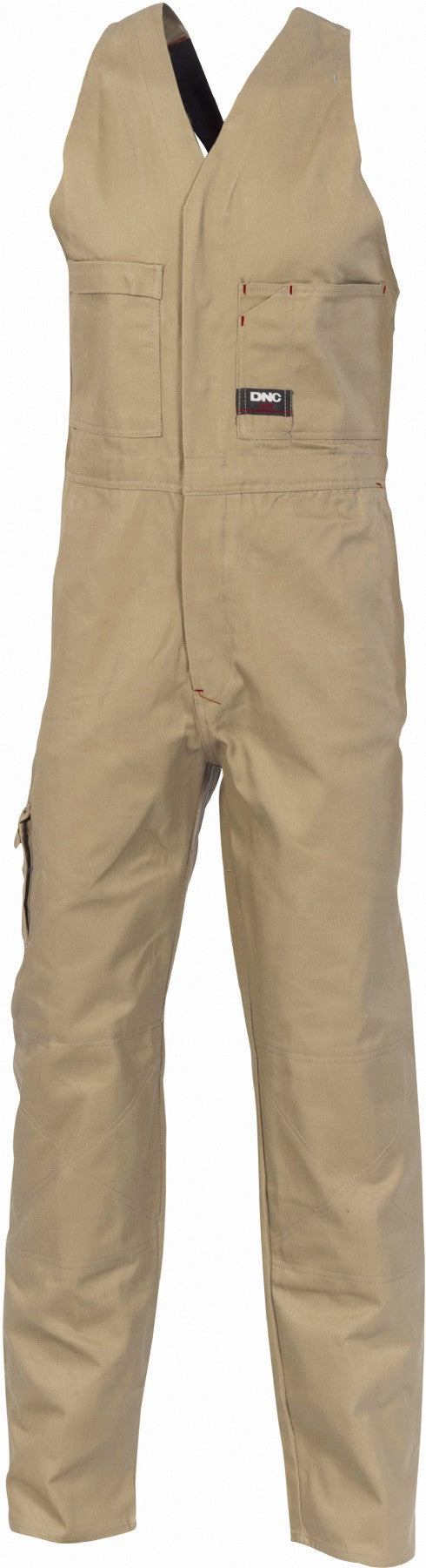 DNC 3121 COTTON DRILL ACTION BACK OVERALL