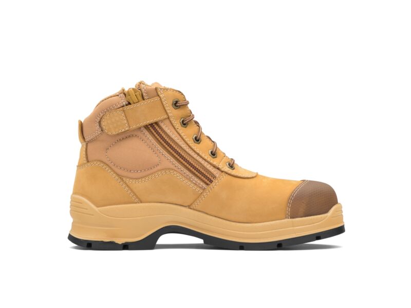 BLUNDSTONE 318 SAFETY BOOT - ZIP SIDE