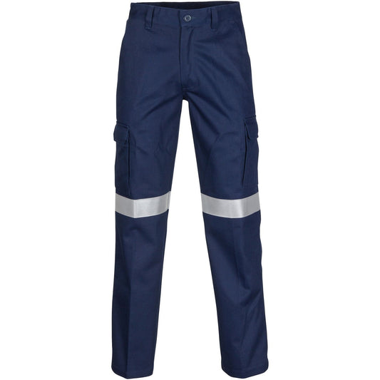 DNC 3419 PATRON SAINT REFLECTIVE FR/ARC RATED DRILL CARGO TROUSER