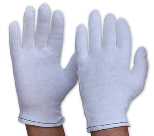 MENS INTERLOCK POLY/COTTON LINER GLOVES