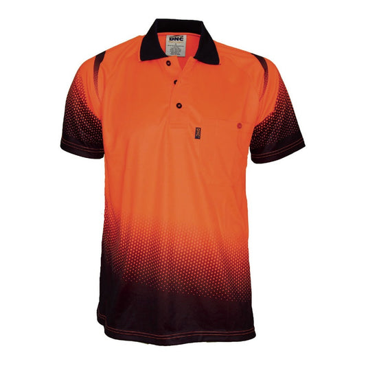 DNC 3568 S/SL OCEAN SUBLIMATED POLO SHIRT