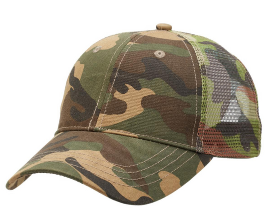 LEGEND 4092 CAMO TRUCKER CAP