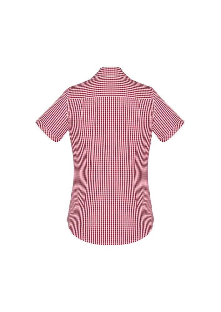 BIZ CORPORATES 43412 WOMENS SPRINGFIELD SHORT SLEEVE SHIRT