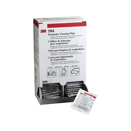 3M 504 RESPIRATOR CLEANING WIPES