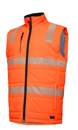KING GEE K55020 REFLECTIVE PUFFER VEST