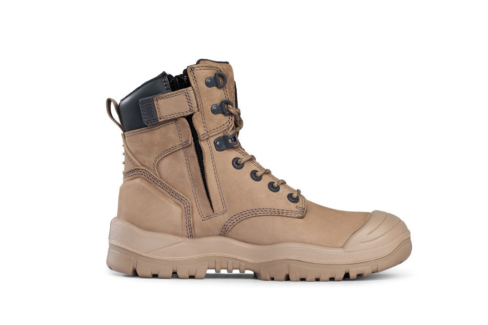 MONGREL 561060 HIGH SIDE SAFETY BOOTS - ZIP SIDE