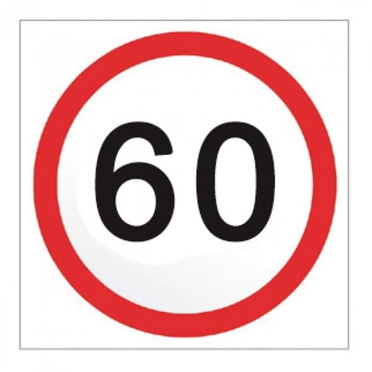 SPEED DISC SIGN - CLASS 1 REFLECTIVE