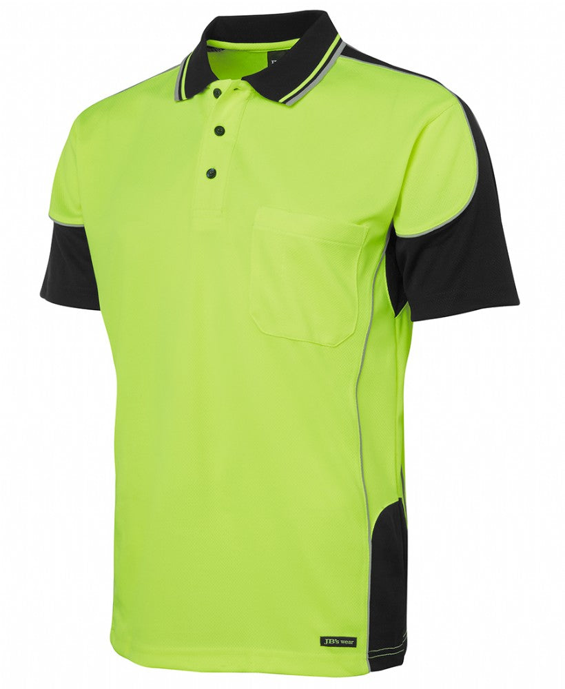 JB'S 6HCP4 HI VIS CONTRAST PIPING POLO