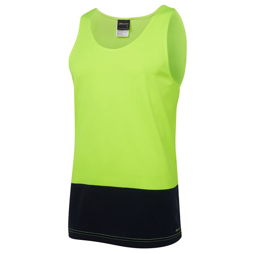 JB'S 6HTS HI VIS TRADITIONAL MICROMESH SINGLET