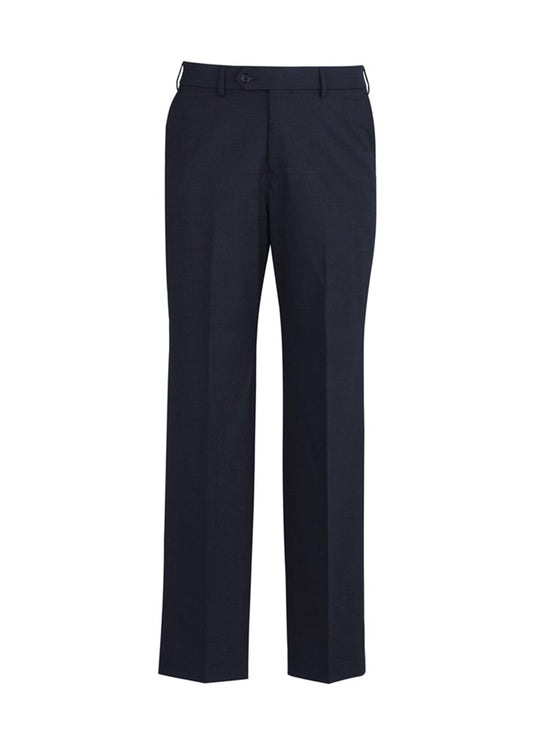 BIZ CORPORATES 74012 FLAT FRONT TROUSERS-COMFORT WOOL STRETCH