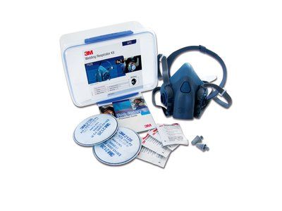 3M WELDING 1/2 FACE RESPIRATOR KIT 7528, (GP2)