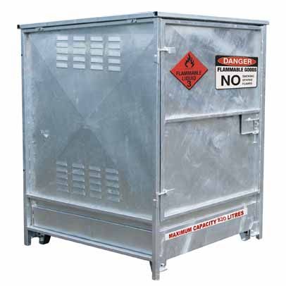 MAXBUND 820 LITRE METAL DANGEROUS GOODS STORE