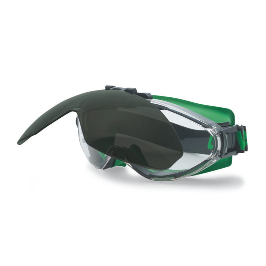 UVEX 9302-945 ULTRASONIC FLIP-UP OXY WELDING SAFETY GOGGLE