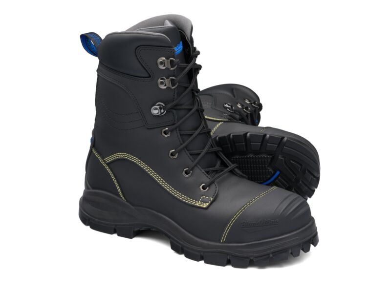 BLUNDSTONE 995 HI-LEG SAFETY BOOTS - LACE UP
