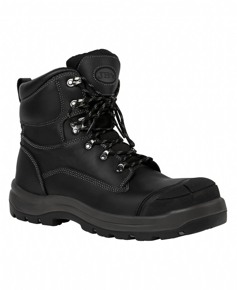 J.B'S 9F1 L/UP SAFETY BOOTS - ZIP SIDE