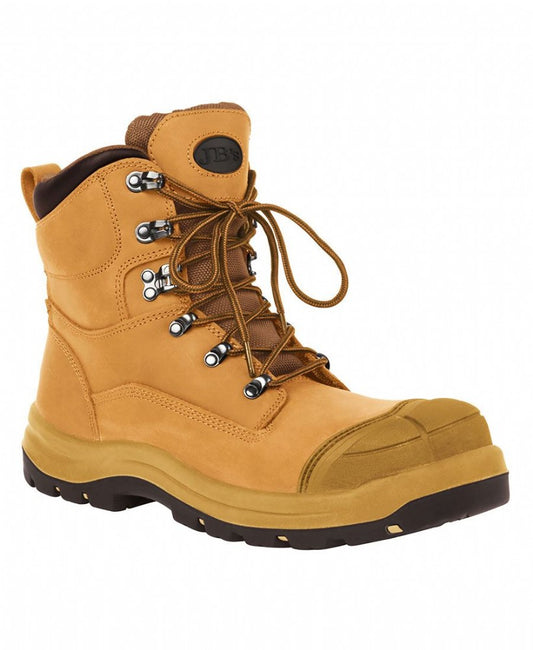 J.B'S 9F1 ROADTRAIN L/UP SAFETY BOOTS - ZIP SIDE