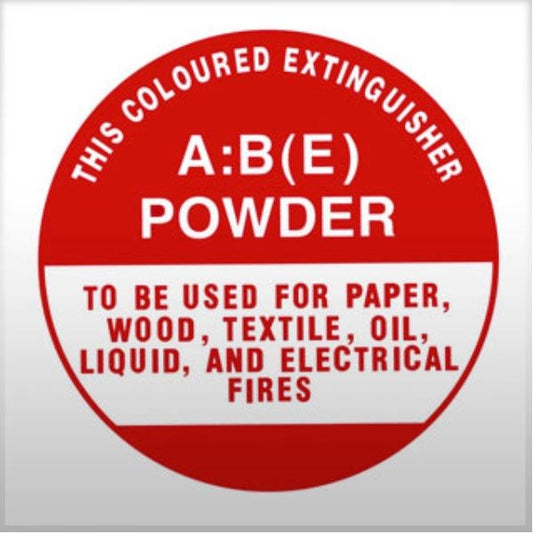ABE EXTINGUISHER IDENTIFICATION SIGN