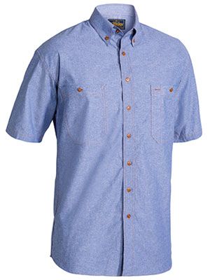 BISLEY B71407 S/SL CHAMBRAY SHIRT