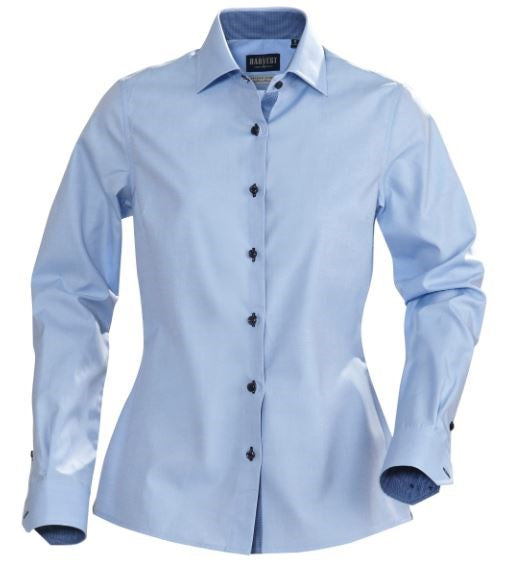 JAMES HARVEST BALTIMORE LADIES L/SL FITTED BLOUSE