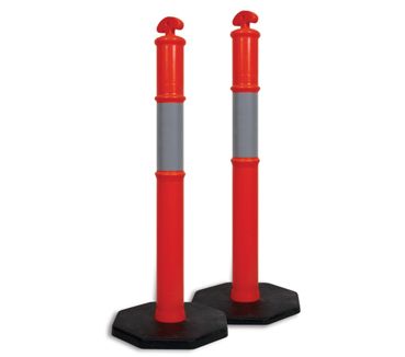 T-TOP HI VIS BOLLARD & BASE - 8KG