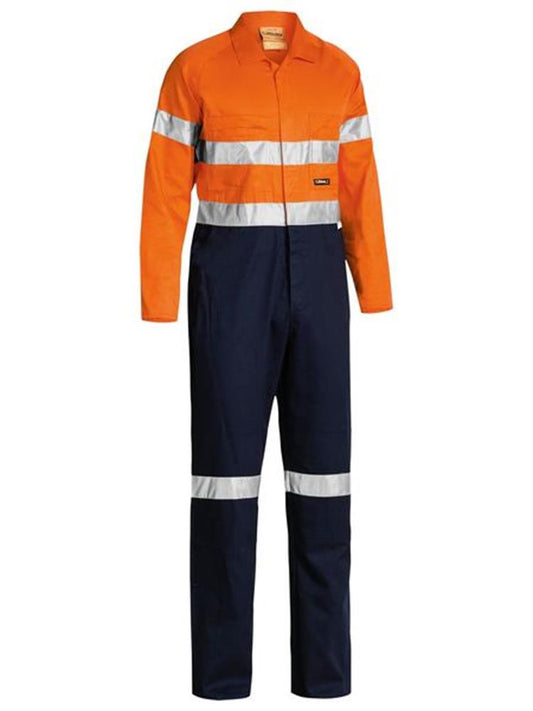 BISLEY BC6719TW REFLECTIVE HI VIS LIGHTWEIGHT COVERALLS