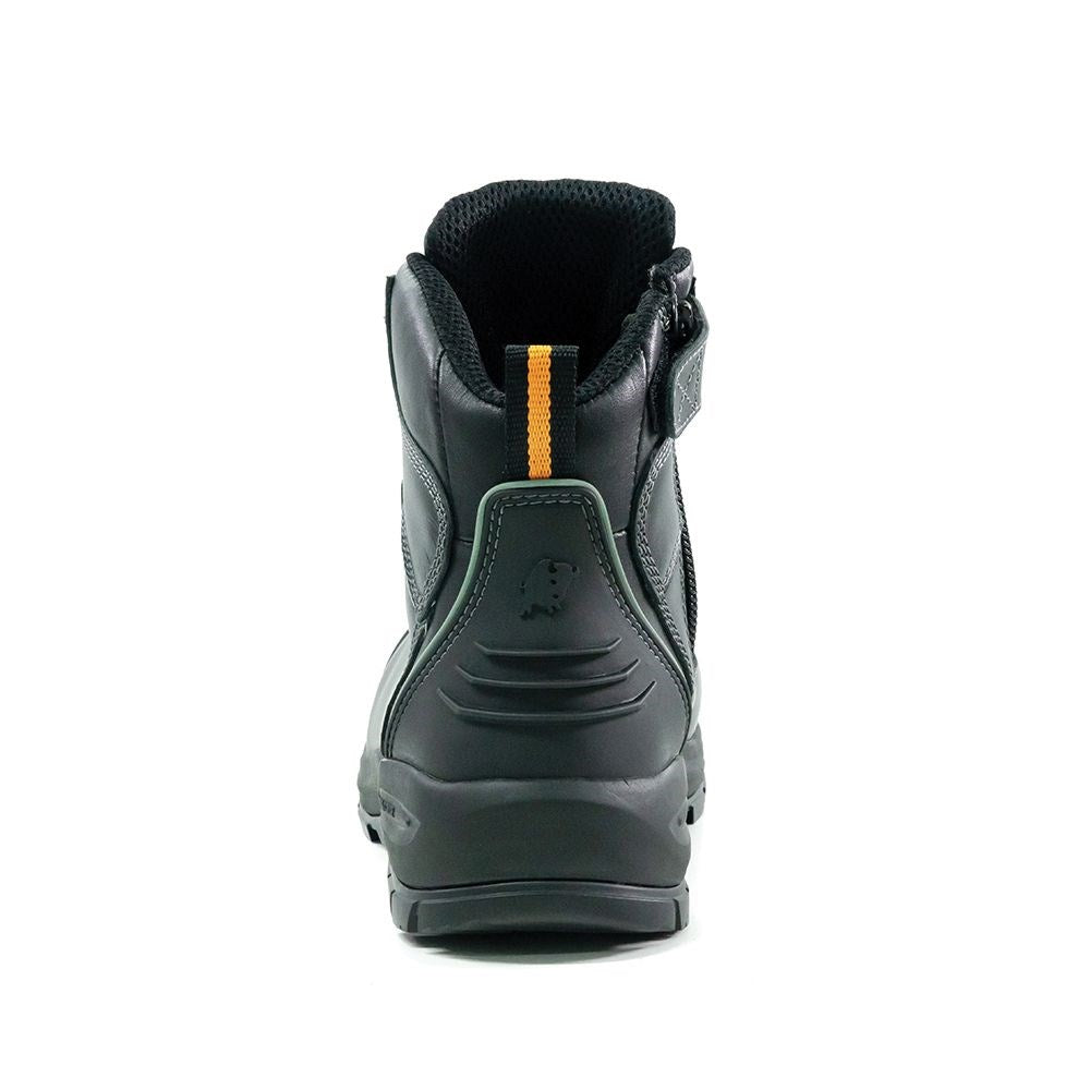 BISON XT ANKLE LACE UP SAFETY BOOT WITH ZIP