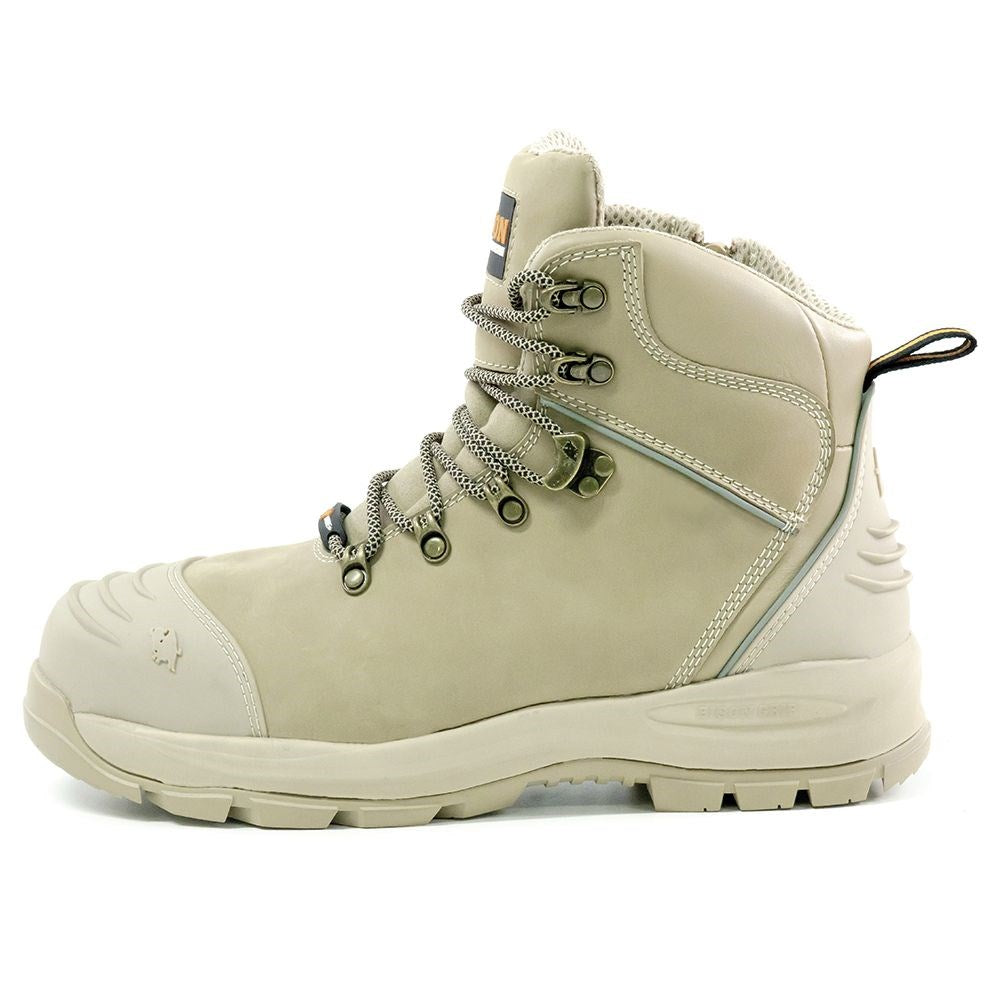 BISON XT ANKLE LACE UP SAFETY BOOT WITH ZIP