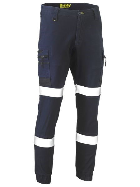 BISLEY BPC6334T FLEX & MOVE STRETCH TAPED CARGO CUFFED PANTS