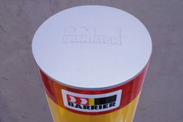 BARRIER C140BGE ROUND 140MM BELOW GROUND ECONOMY BOLLARD - GALVANISED & POWDER COATED