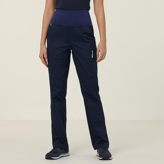 CAT3VE UOW SCHOOL OF NURSING NNT CURIE WOMENS ROLLUP WAIST SCRUB PANT