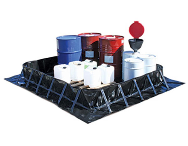PORTABLE PVC COLLAPSIBLE BUNDING