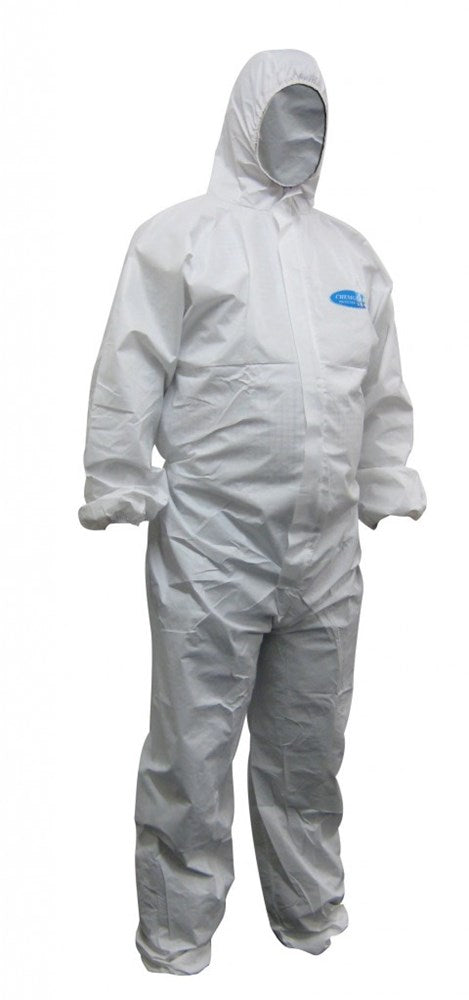 MAXISAFE COT619 KOOLGARD LAMINATED DISPOSABLE COVERALLS-TYPE 5/6