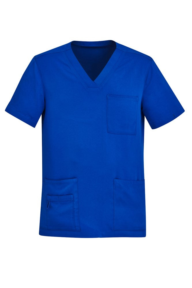 BIZ CARE CST945MS MENS V-NECK SCRUB TOP