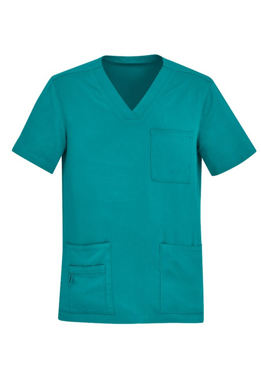 BIZ CARE CST945MS MENS V-NECK SCRUB TOP