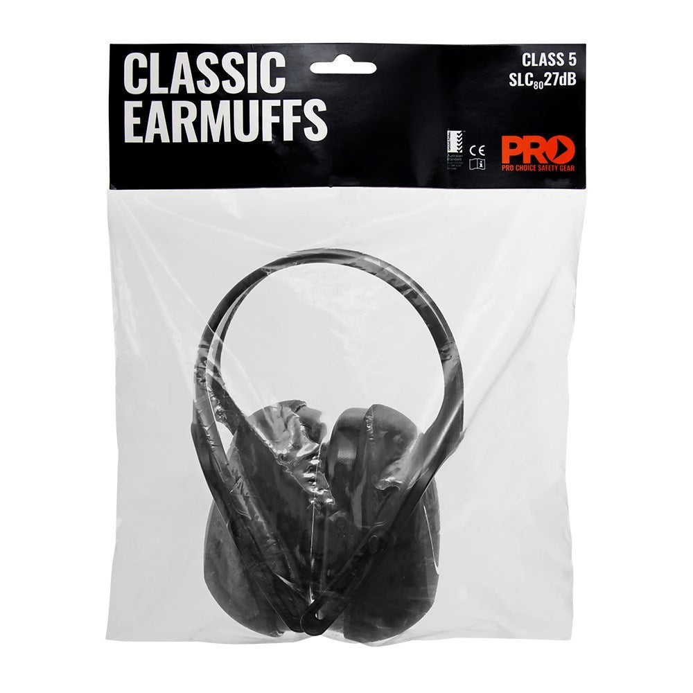 PROCHOICE EMCLA CLASSIC EARMUFFS - 27dBA CLASS 5