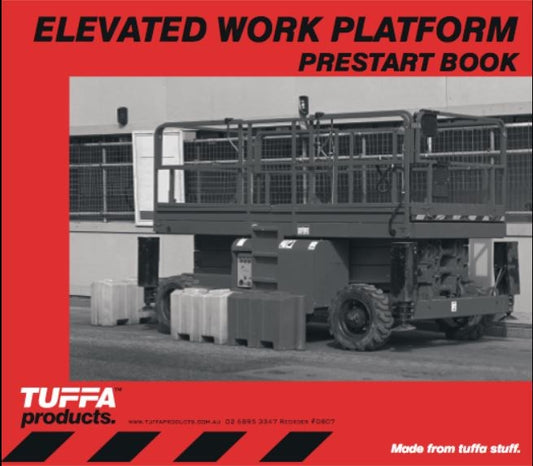 EWP ELEVATED WORK PLATFORM DB07 PRE START CHECKLIST BOOK