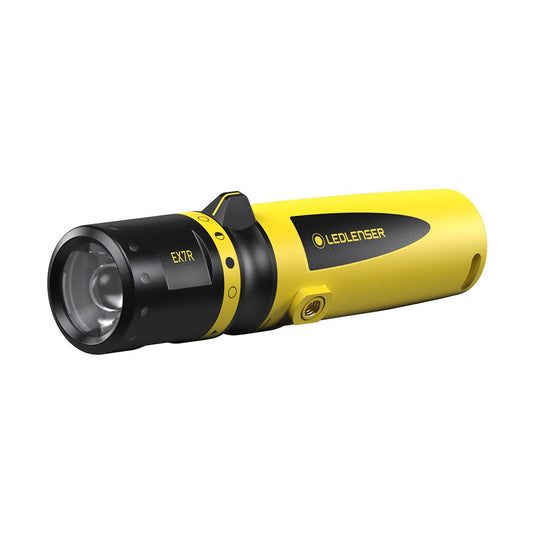 LED LENSER EX7R FLASHLIGHT ZONE 1/21 INTRINSICALLY SAFE - RECHARGEABLE