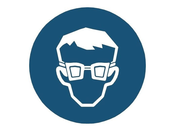 MANDATORY EYE PROTECTION DECAL