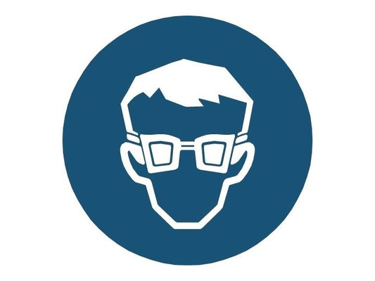 MANDATORY EYE PROTECTION DECAL
