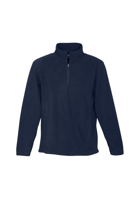 BIZ COLLECTION F10510 MENS TRINITY 1/2 ZIP MICRO FLEECE PULLOVER